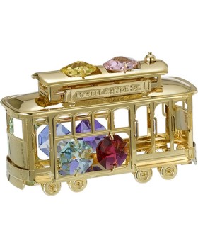 24K GOLD PLATED CABLE CAR